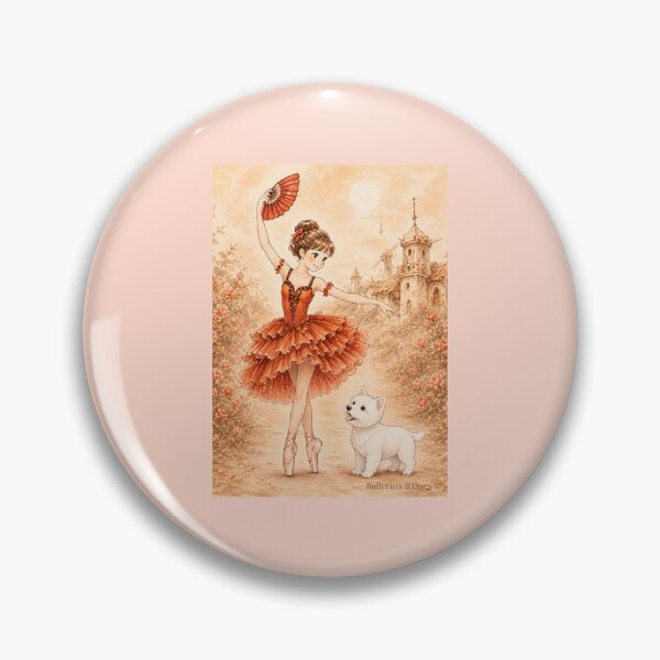 Item preview, Ballerina & Westie — Don Quixote | Anime Watercolor Illustration designed and sold by ballerinadogs.