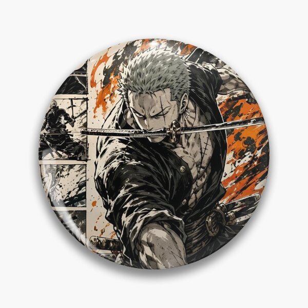 Item preview, Legendary Three Sword Warrior Anime Manga Vintage  designed and sold by Dyan4.