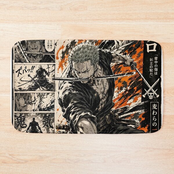 Item preview, Legendary Three Sword Warrior Anime Manga Vintage  designed and sold by Dyan4.