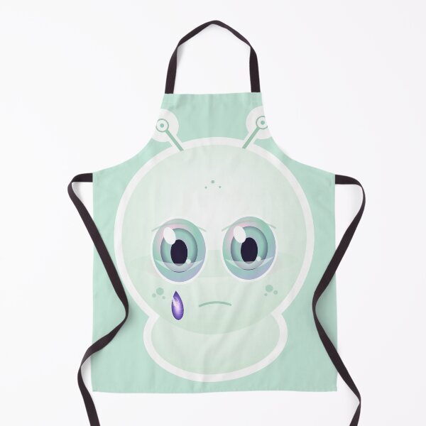 Item preview, Pastel Green Alien Galaxy Tears Kawaii Sad  designed and sold by piketo.