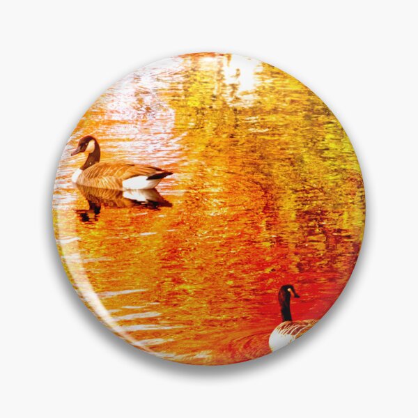 Item preview, Canada Geese on an Autumn Stream designed and sold by AMacGPhilly.