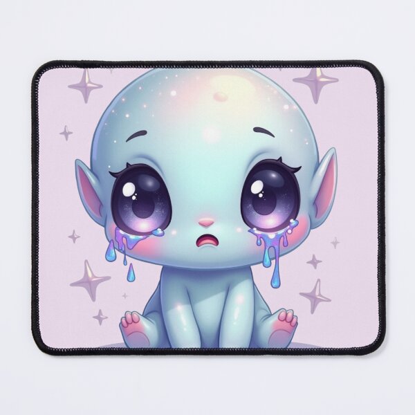Item preview, Weeping Opal Alien Sticker Pastel Aliencore Galaxy Tears designed and sold by piketo.