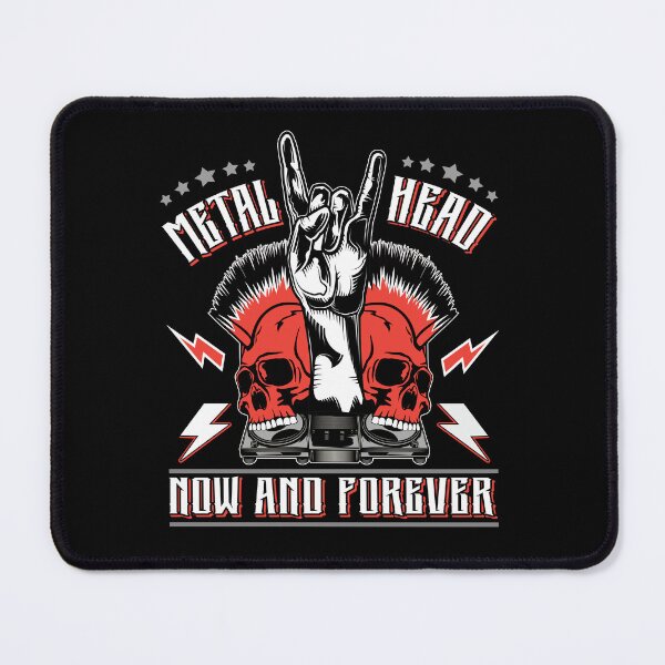 Item preview, Metal Head Now and Forever Heavy Metal Fan Gift for Music Lovers designed and sold by Say It With Ink.