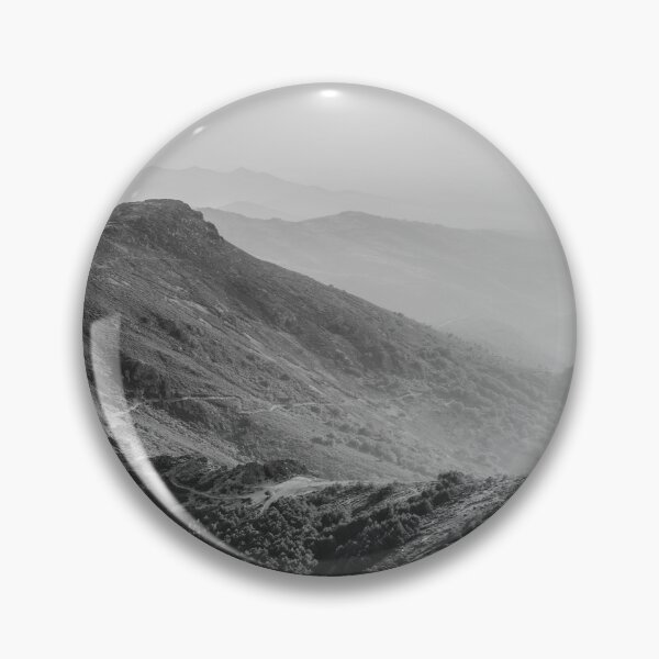 Item preview, Black and White Mountain Ridges – Peña de Francia, Spain  designed and sold by DFLC Prints.