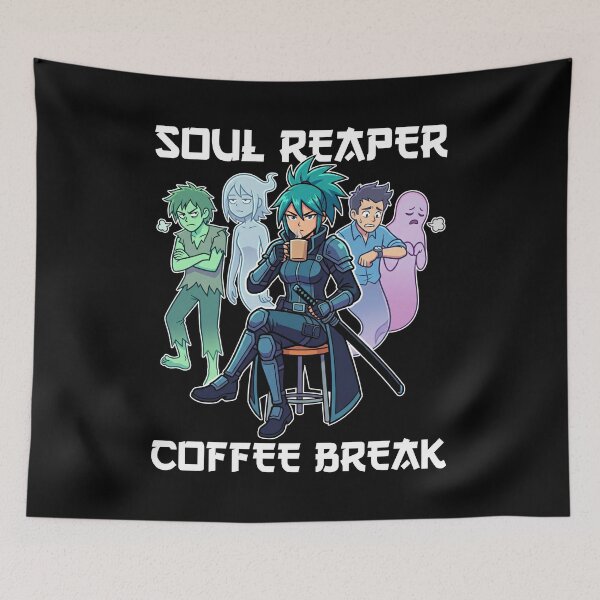Item preview, ANIME - SOUL REAPER COFFEE BREAK designed and sold by KEF Custom.