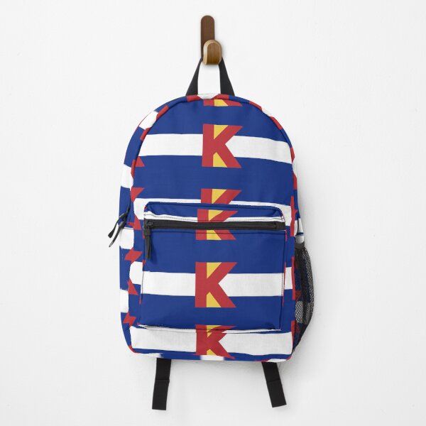 Item preview, Colorado Flag - Letter K designed and sold by FlagFontCO.