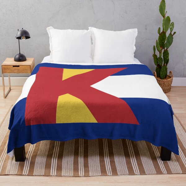 Item preview, Bandera de Colorado - Letra K designed and sold by FlagFontCO.