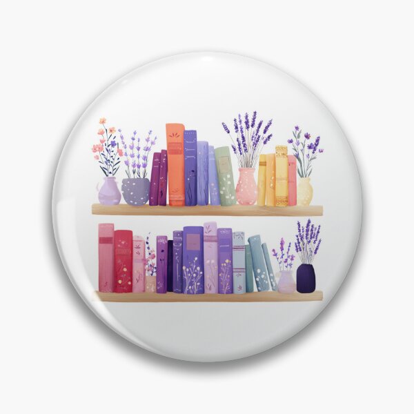 Item preview, Lavender Bookshelf designed and sold by bubblyrainbow.