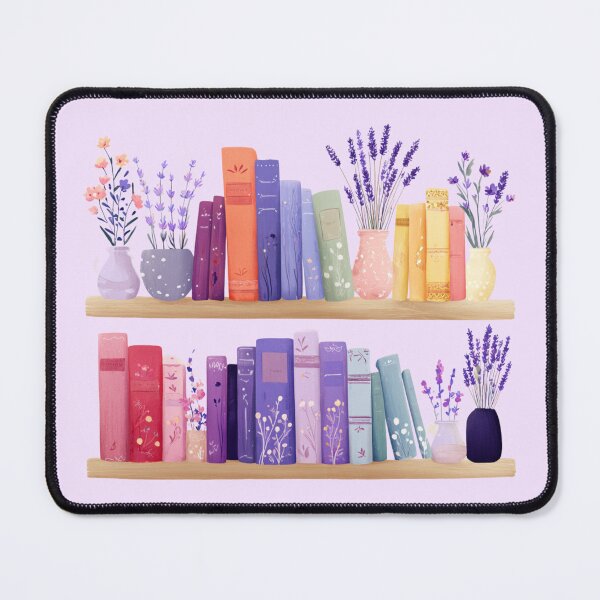 Item preview, Lavender Bookshelf designed and sold by bubblyrainbow.