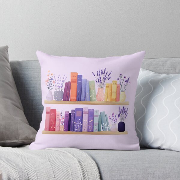 Item preview, Lavender Bookshelf designed and sold by bubblyrainbow.