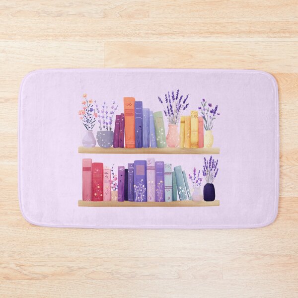 Item preview, Lavender Bookshelf designed and sold by bubblyrainbow.