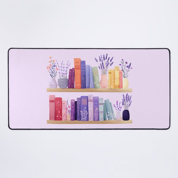 Item preview, Lavender Bookshelf designed and sold by bubblyrainbow.