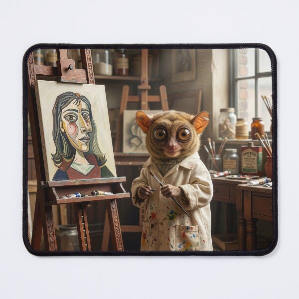 Item preview, Bushbaby Artist Embraces Expressionism designed and sold by Tridentulus.