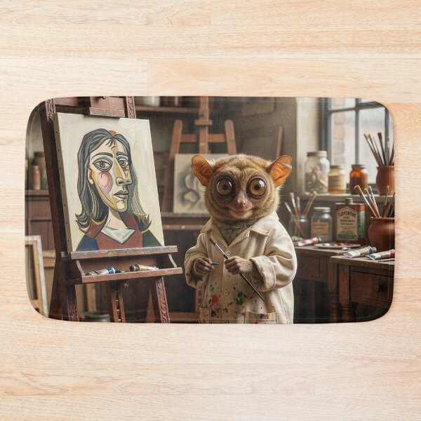 Item preview, Bushbaby Artist Embraces Expressionism designed and sold by Tridentulus.