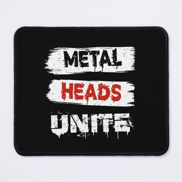 Item preview, Metal Heads Unite Heavy Metal Community Gift for Metalheads designed and sold by Say It With Ink.