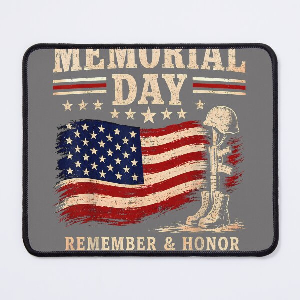 Item preview, Memorial Day Patriotic Flag Remember Honor Design designed and sold by KristineLi.