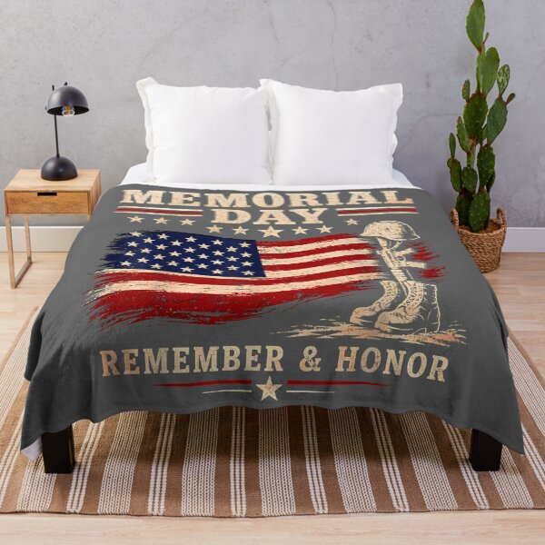 Item preview, Memorial Day Patriotic Flag Remember Honor Design designed and sold by KristineLi.