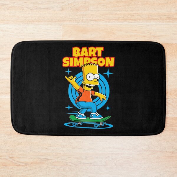 Artikelvorschau, Bart Simpson Skateboard Retro Cartoon Mashup entworfen und verkauft von MillieRhodes.