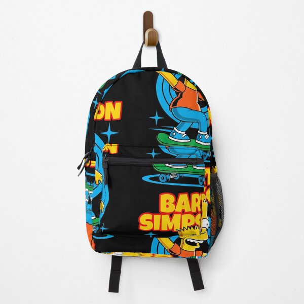 Item preview, Bart Simpson Skateboard Retro Cartoon Mashup designed and sold by MillieRhodes.