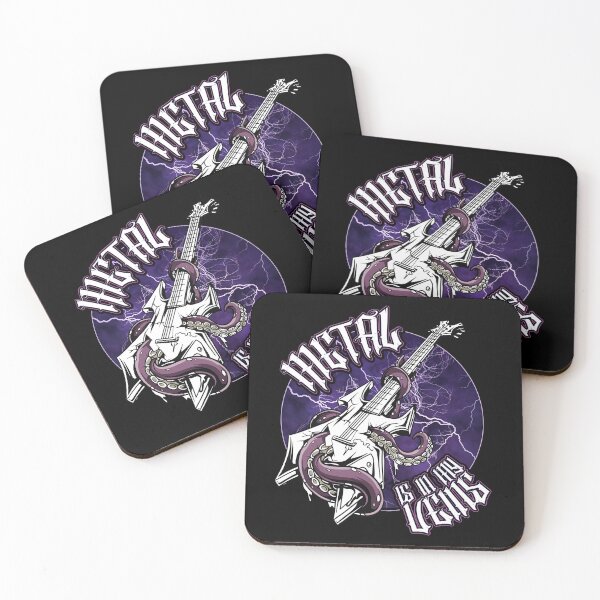 Item preview, Metal Is In My Veins Heavy Metal Fan Gift for Guitar Lovers designed and sold by Say It With Ink.