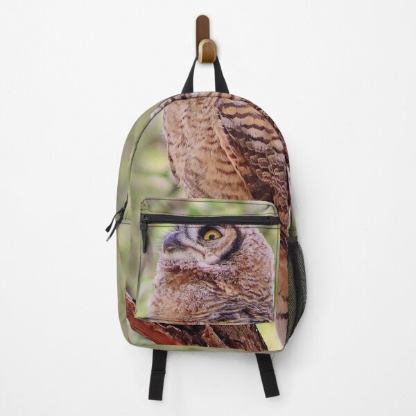 Item preview, Lovely Baby Great Horned Owl designed and sold by simonjayphotos.