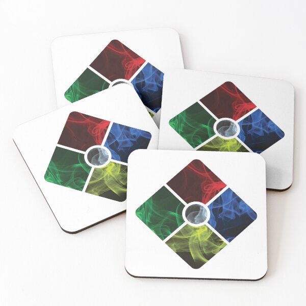 Item preview, Four Elements Smoke Abstract Geometric Emblem designed and sold by Osmose-Studio ⭐⭐⭐⭐⭐.