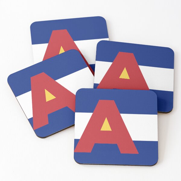 Item preview, Colorado Flag - Letter A designed and sold by FlagFontCO.