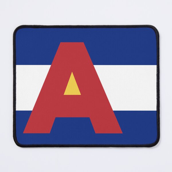 Item preview, Colorado Flag - Letter A designed and sold by FlagFontCO.