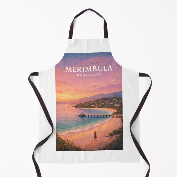 Item preview, MERIMBULA Australia Sapphire Coast Sunset and Merimbula Bay Shoreline designed and sold by Aryabek.