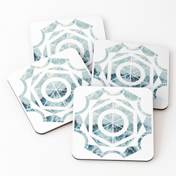 Item preview, Geometric Tides Sacred Ocean Mandala Artwork designed and sold by Osmose-Studio ⭐⭐⭐⭐⭐.