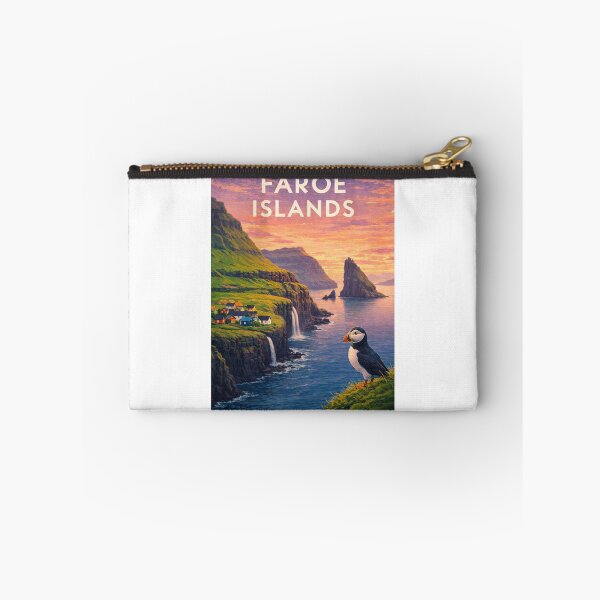 Item preview,  Faroe Islands Cliffs Waterfalls and North Atlantic Coastline designed and sold by Aryabek.