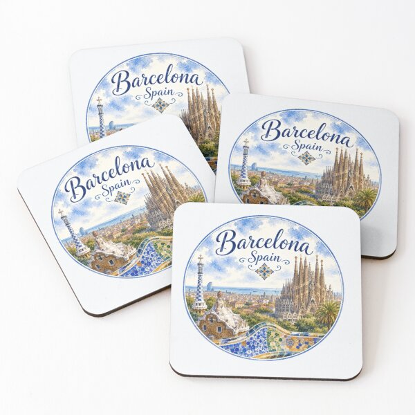 Item preview, Barcelona Spain Sagrada Familia Mediterranean designed and sold by SalterDesigns.