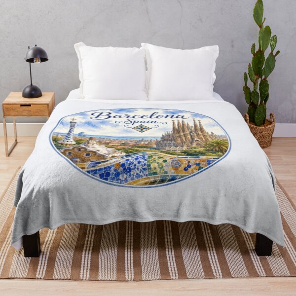 Item preview, Barcelona Spain Sagrada Familia Mediterranean designed and sold by SalterDesigns.