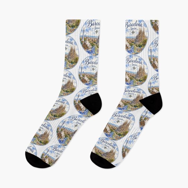 Item preview, Barcelona Spain Sagrada Familia Mediterranean designed and sold by SalterDesigns.