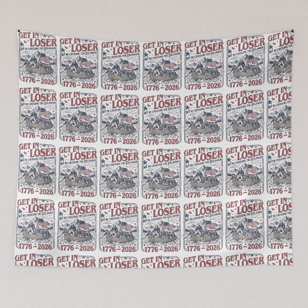 Item preview, Get In Loser We're Crossing The Delaware 1776 2026 designed and sold by MillieRhodes.