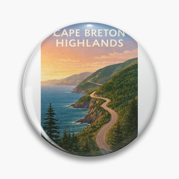 Item preview,  Cape Breton Highlands Cabot Trail Atlantic Coast Scenic Route designed and sold by Aryabek.