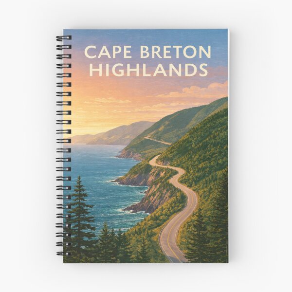 Item preview,  Cape Breton Highlands Cabot Trail Atlantic Coast Scenic Route designed and sold by Aryabek.