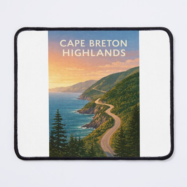 Item preview, Cape Breton Highlands Cabot Trail Atlantic Coast Scenic Route designed and sold by Aryabek.