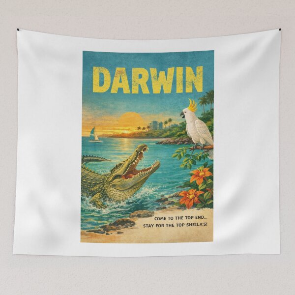 Item preview, Darwin Northern Territory Coastline and Top End Tropical Wildlife designed and sold by Aryabek.