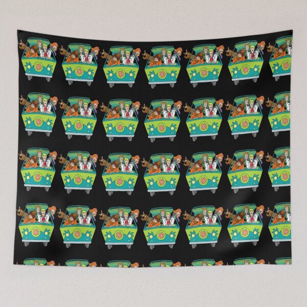 Item preview, Mystery Machine Cartoon Gang Vintage Retro designed and sold by MillieRhodes.