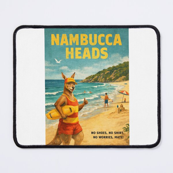 Item preview, Nambucca Heads New South Wales Coast and Pacific Beaches designed and sold by Aryabek.