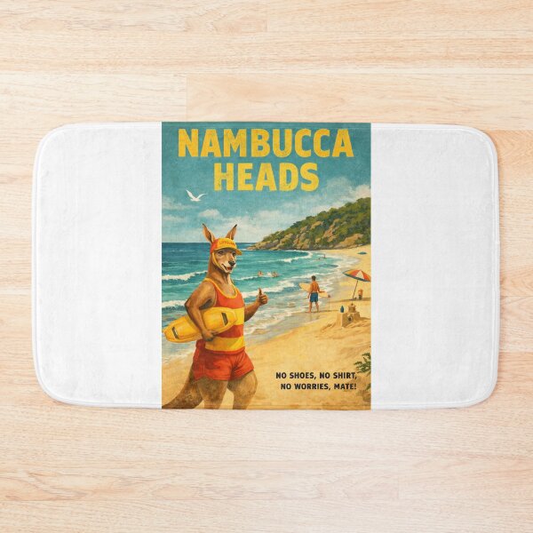 Item preview, Nambucca Heads New South Wales Coast and Pacific Beaches designed and sold by Aryabek.