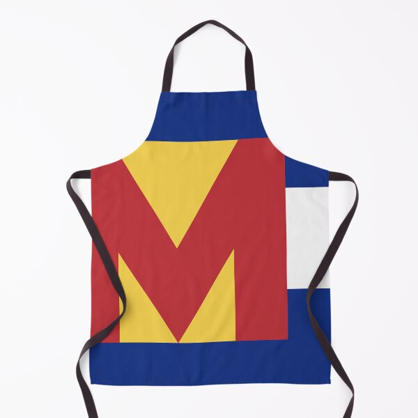 Item preview, Colorado Flag - Letter M designed and sold by FlagFontCO.