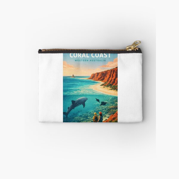 Item preview, Coral Coast Western Australia Ningaloo Reef and Indian Ocean Marine Life designed and sold by Aryabek.