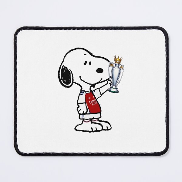 Item preview, Arsenal Snoopy Puppy - Arsenal Champions League Final 25-2026-Arsenal fc designed and sold by aridawstrusbbyg.