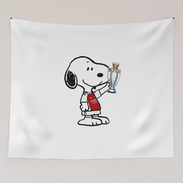 Item preview, Arsenal Snoopy Puppy - Arsenal Champions League Final 25-2026-Arsenal fc designed and sold by aridawstrusbbyg.