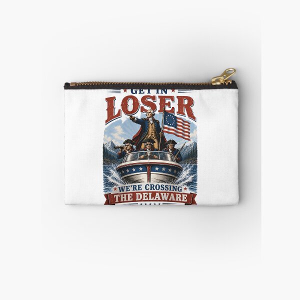 Item preview, Get In Loser We're Crossing The Delaware Speedboat designed and sold by MillieRhodes.