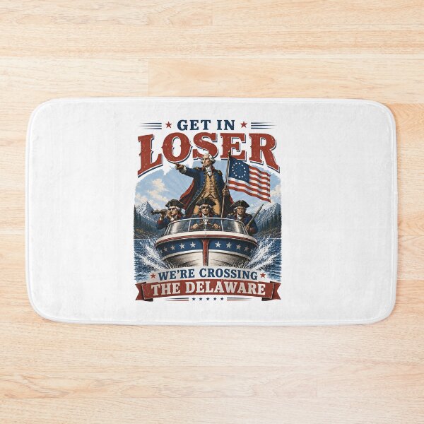Item preview, Get In Loser We're Crossing The Delaware Speedboat designed and sold by MillieRhodes.