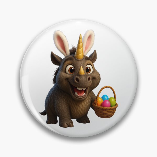 Item preview, Easter Elasmotherium designed and sold by Sillytoe.