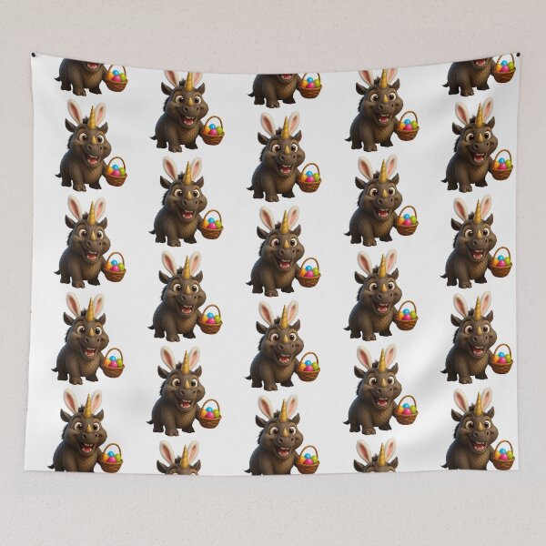 Item preview, Easter Elasmotherium designed and sold by Sillytoe.